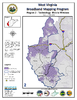 thumbnail image of broadband coverage map in region 2 of the state, mobile wireless technology