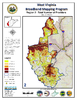 thumbnail image of broadband coverage map in region 2 of the state, total number of providers