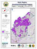 thumbnail image of broadband coverage map in region 5 of the state, cable and fiber technology