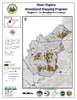 thumbnail image of broadband coverage map in region 5 of the state, no coverage