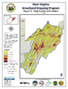 thumbnail image of broadband coverage map in region 8 of the state, total number of providers