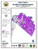 thumbnail image of broadband coverage map in region 9 of the state, cable and fiber technology