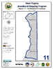 thumbnail image of broadband coverage map in region 11 of the state, no coverage