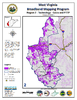 thumbnail image of broadband coverage map in the state, cable and fiber technology