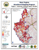 thumbnail image of broadband coverage map in the state, maximum download speed, wireline