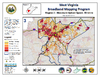 thumbnail image of broadband coverage map in the state, maximum upload speed, wireline