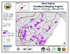 thumbnail image of broadband coverage map in the state, cable and fiber technology