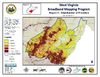 thumbnail image of broadband coverage map in the state, total number of providers