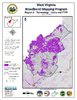 thumbnail image of broadband coverage map in the state, cable and fiber technology