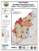 thumbnail image of broadband coverage map in the state, maximum upload speed, wireline