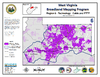 thumbnail image of broadband coverage map in the state, cable and fiber technology