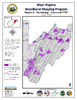 thumbnail image of broadband coverage map in the state, cable and fiber technology