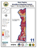 thumbnail image of broadband coverage map in the state, maximum upload speed, wireline